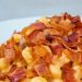 pasta jossa paljon pekonia