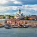 Helsinki mereltä päin
